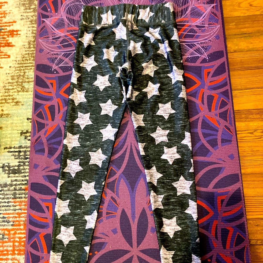Terez star leggings size small